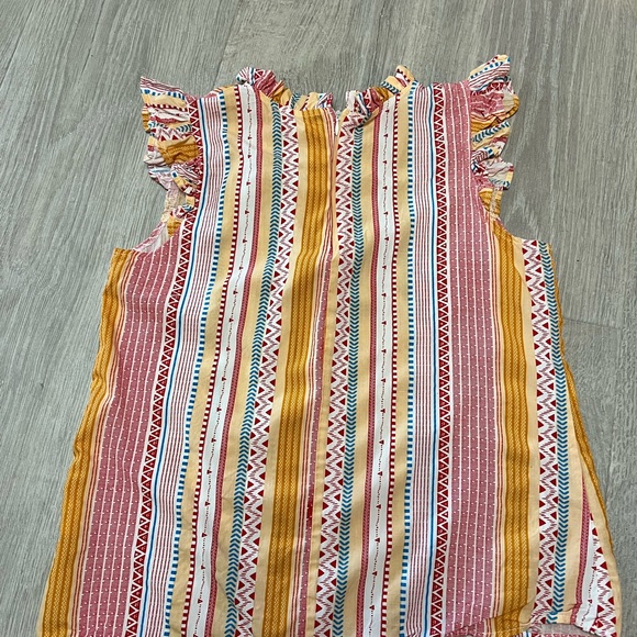 High-Neck Ruffle Top - Picture 4 of 5